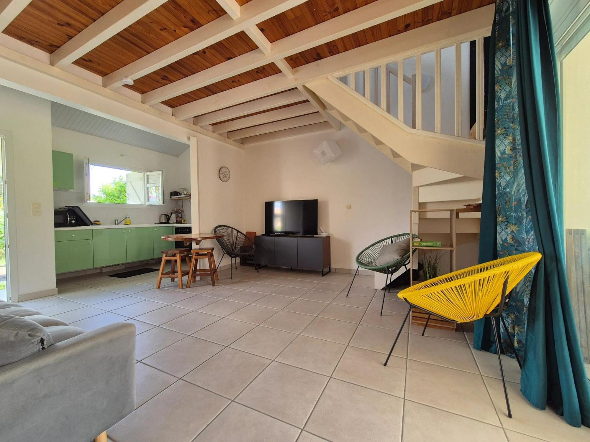 Maison Charmante A Sainte-Anne Avec Jardin Et Pergola En Bois. Bagian luar foto